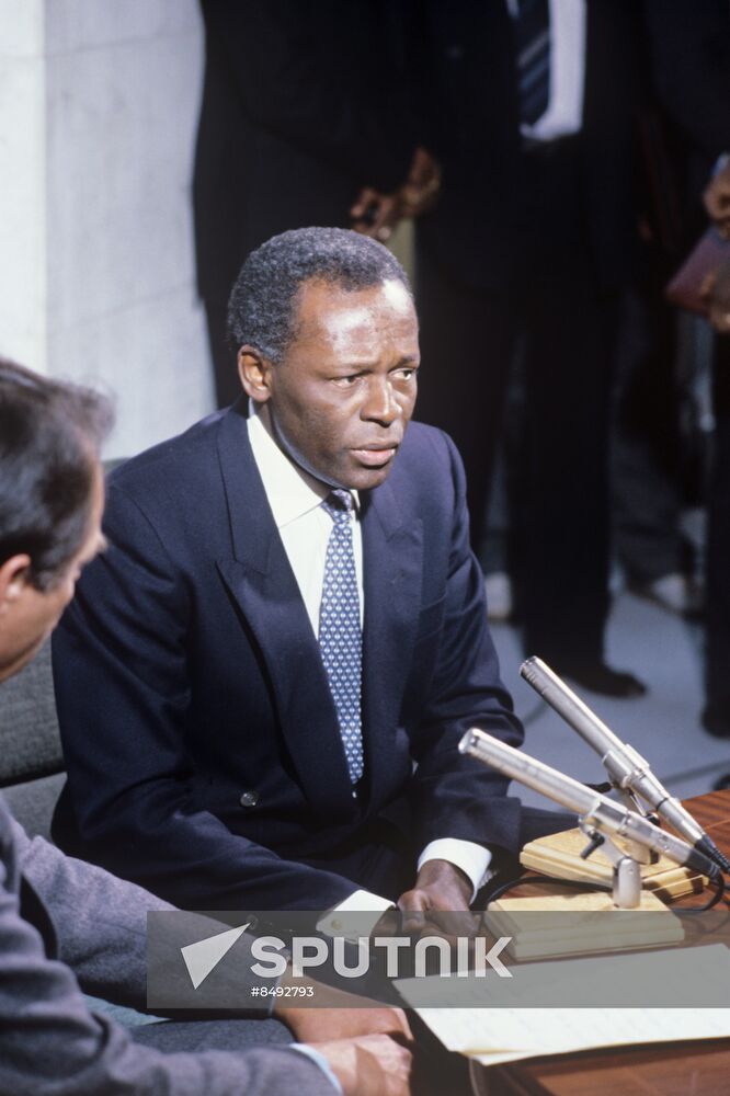 President of Angola Jose Eduardo dos Santos