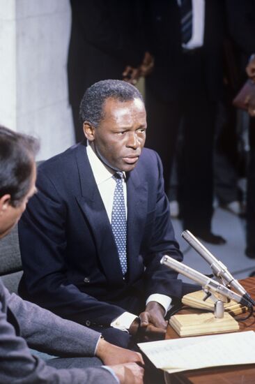 President of Angola Jose Eduardo dos Santos