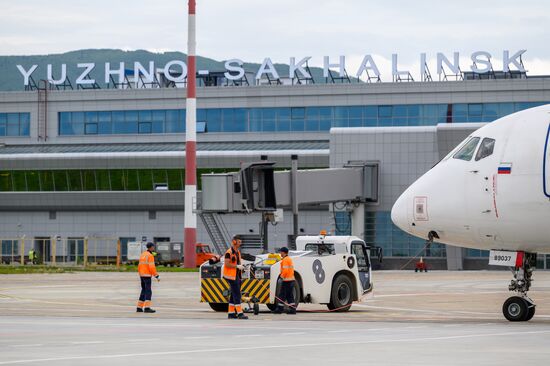 Russia Yuzhno-Sakhalinsk Airport Renewing