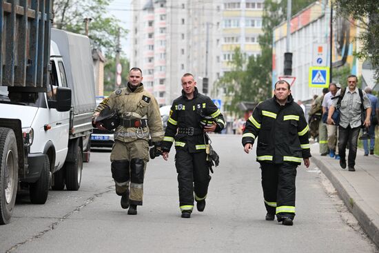Russia Plant Blast