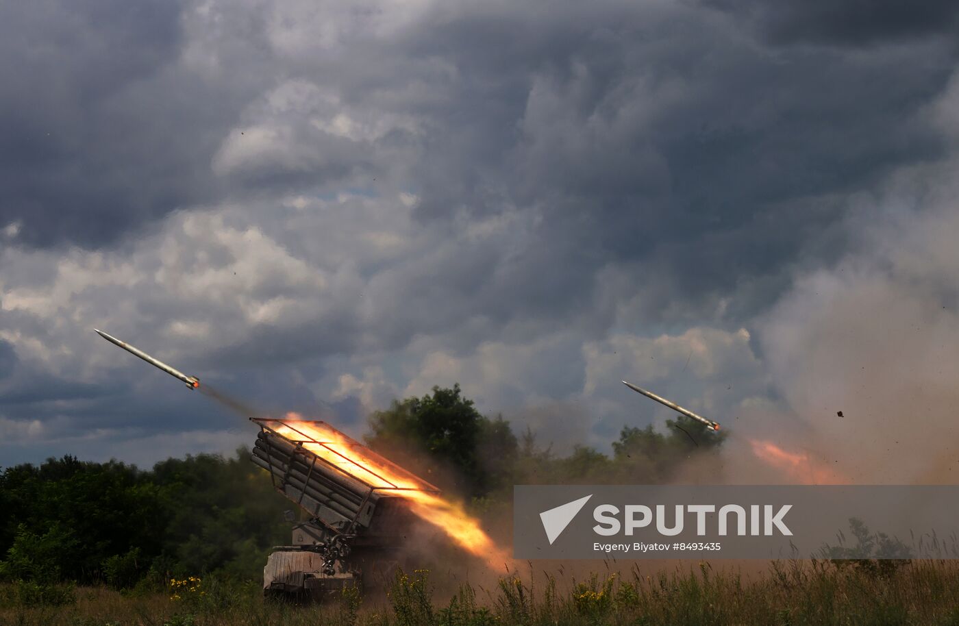 Russia Ukraine Military Operation Artillery Units