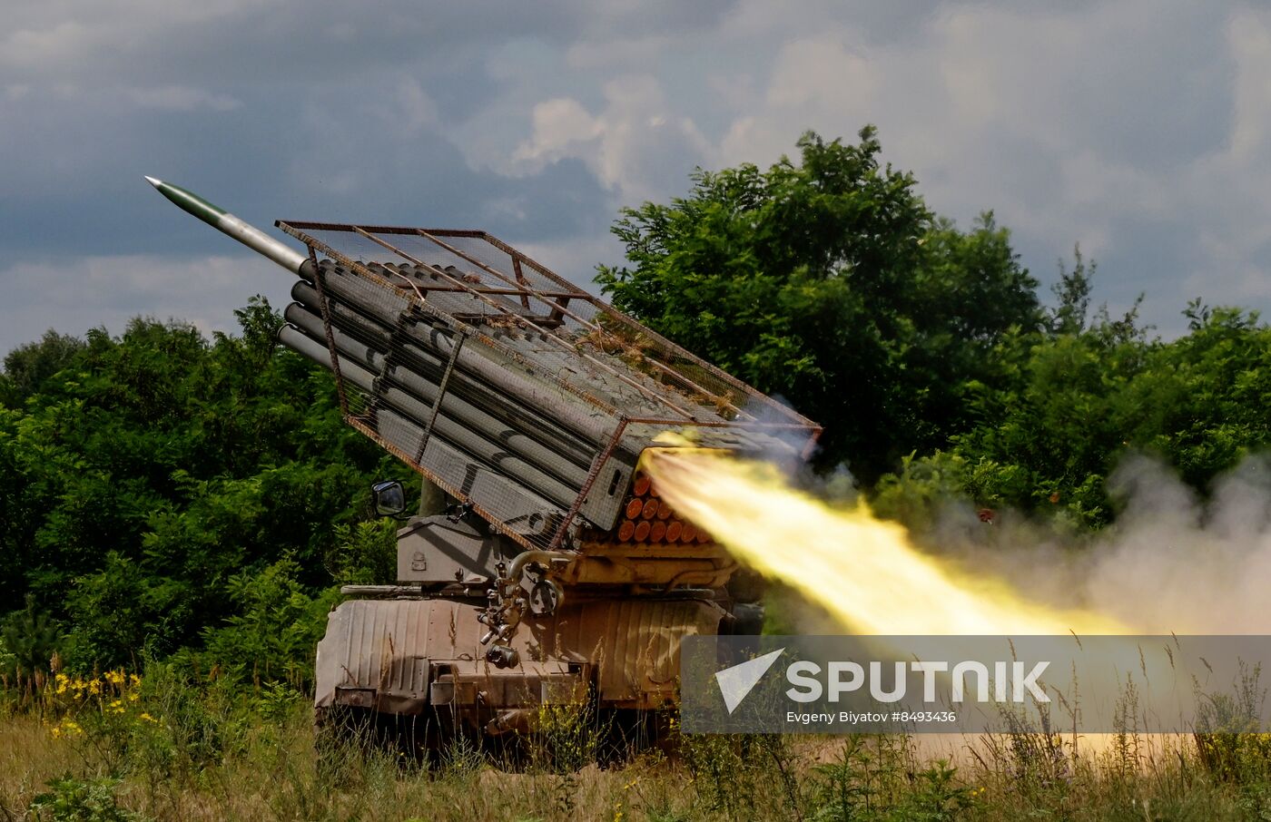 Russia Ukraine Military Operation Artillery Units