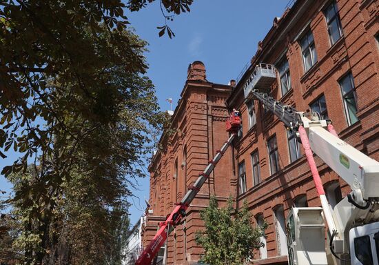 Russia DPR Construction
