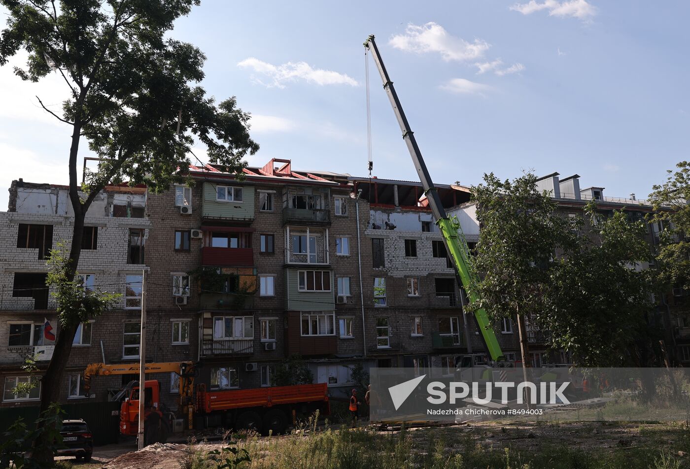 Russia DPR Construction