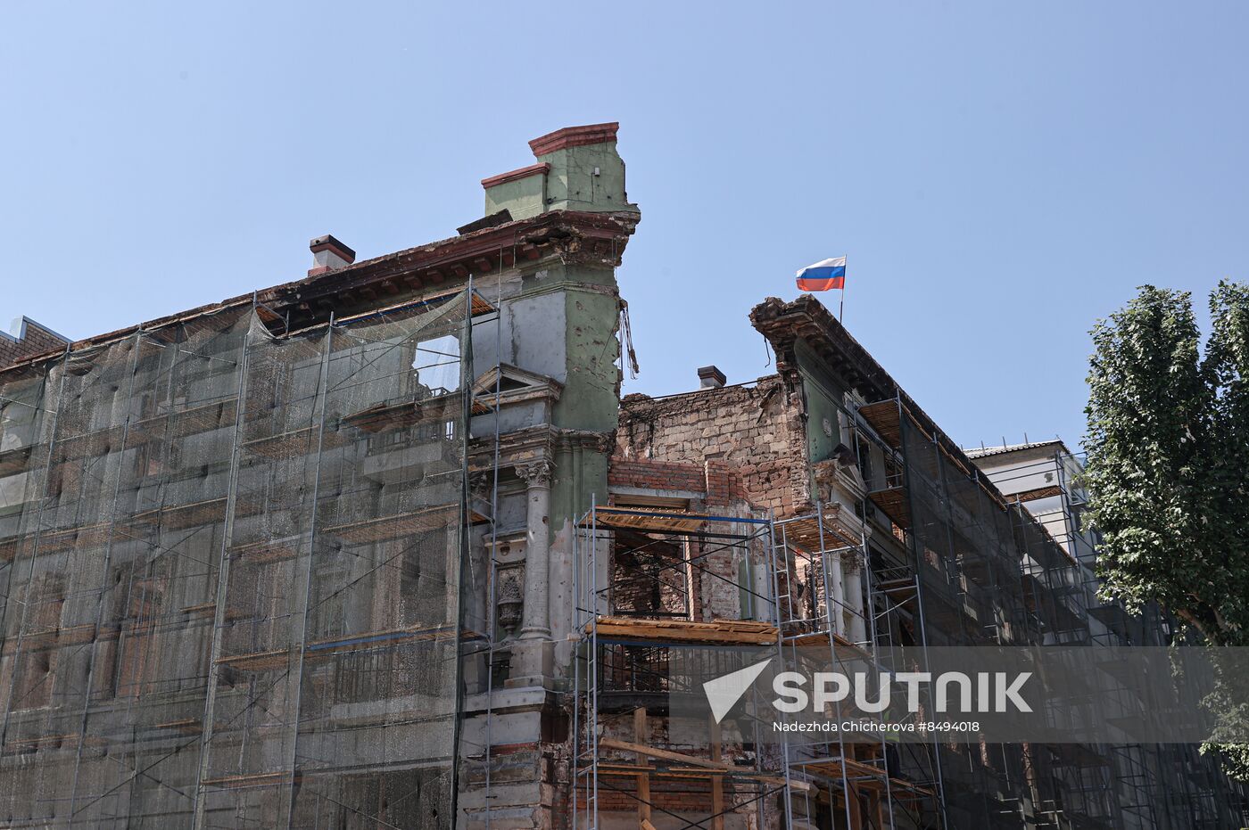 Russia DPR Construction