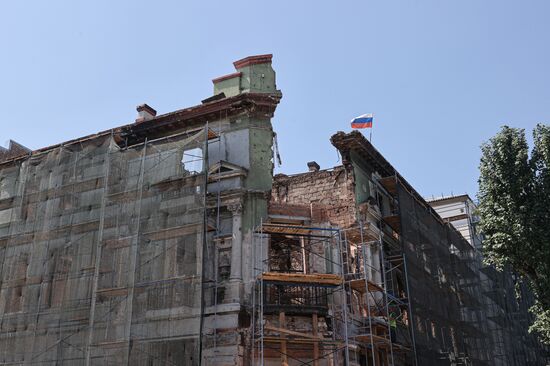 Russia DPR Construction