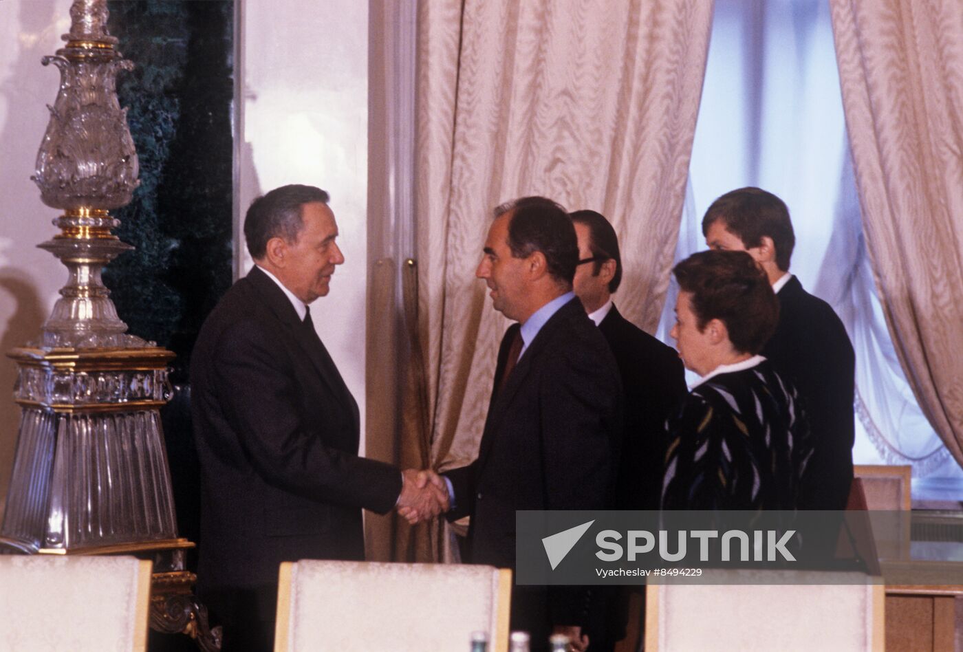 Spanish parliamentary delegation visits USSR