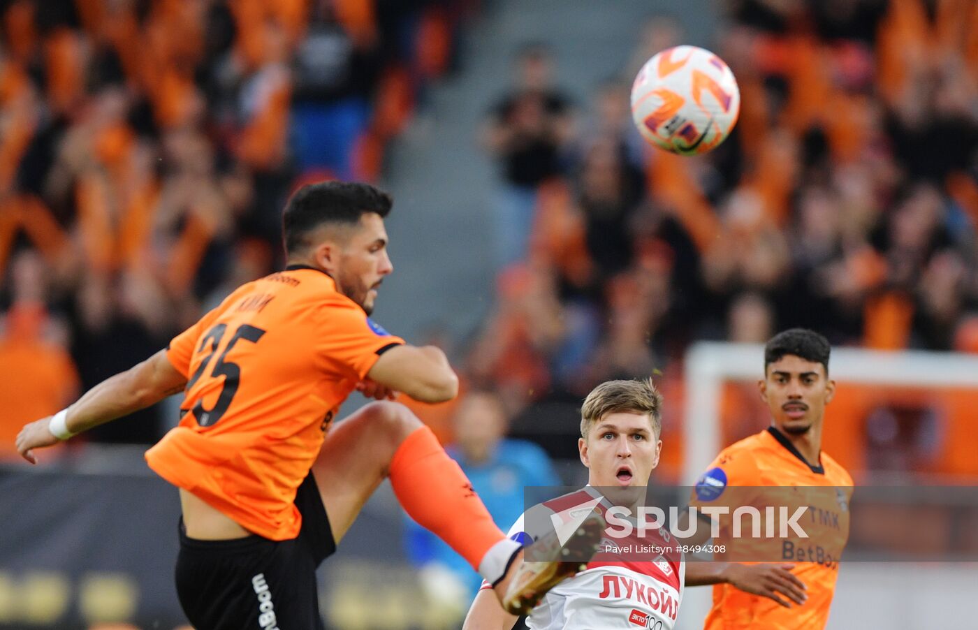 Russia Soccer Premier-League Ural - Spartak