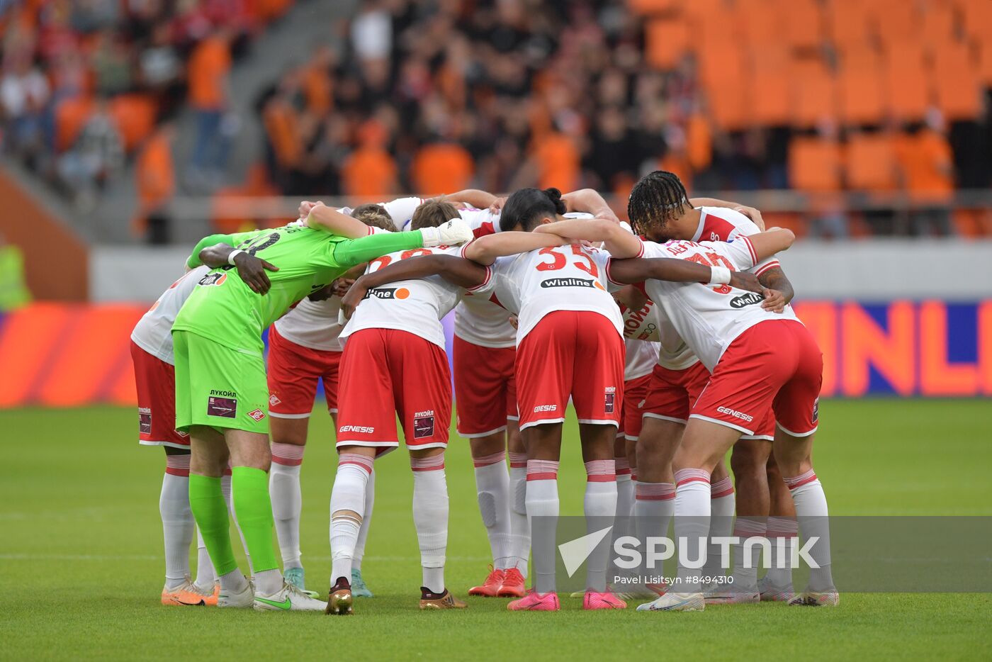 Russia Soccer Premier-League Ural - Spartak