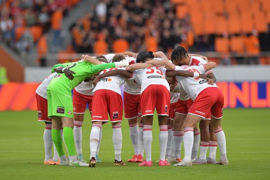 Russia Soccer Premier-League Ural - Spartak