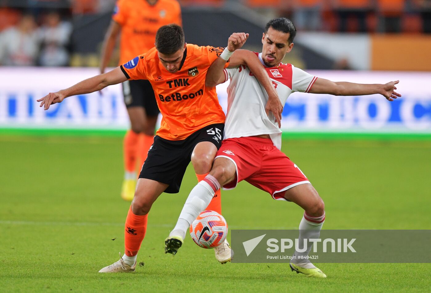 Russia Soccer Premier-League Ural - Spartak