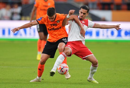 Russia Soccer Premier-League Ural - Spartak