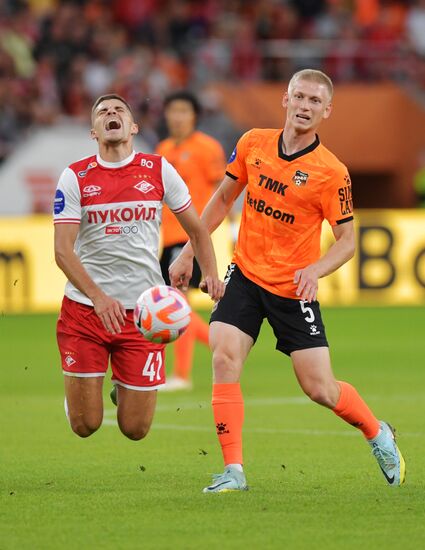 Russia Soccer Premier-League Ural - Spartak