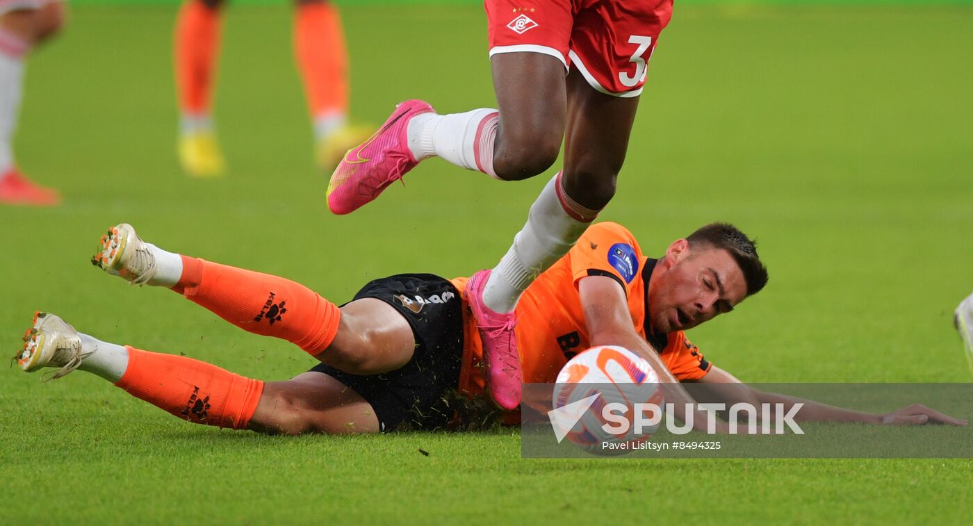 Russia Soccer Premier-League Ural - Spartak