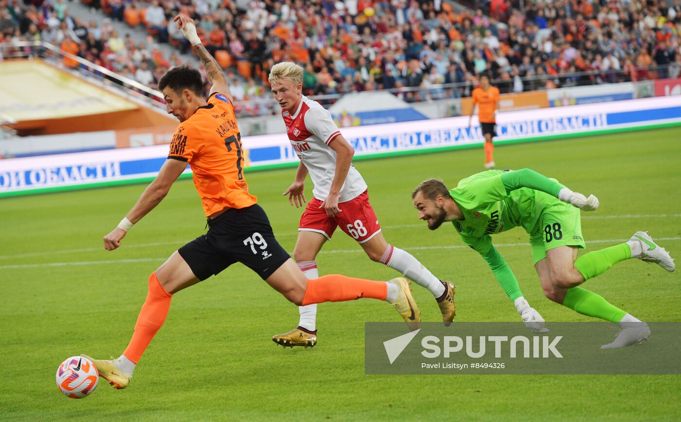 Russia Soccer Premier-League Ural - Spartak