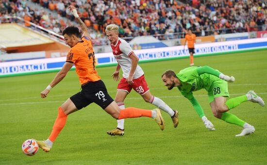 Russia Soccer Premier-League Ural - Spartak