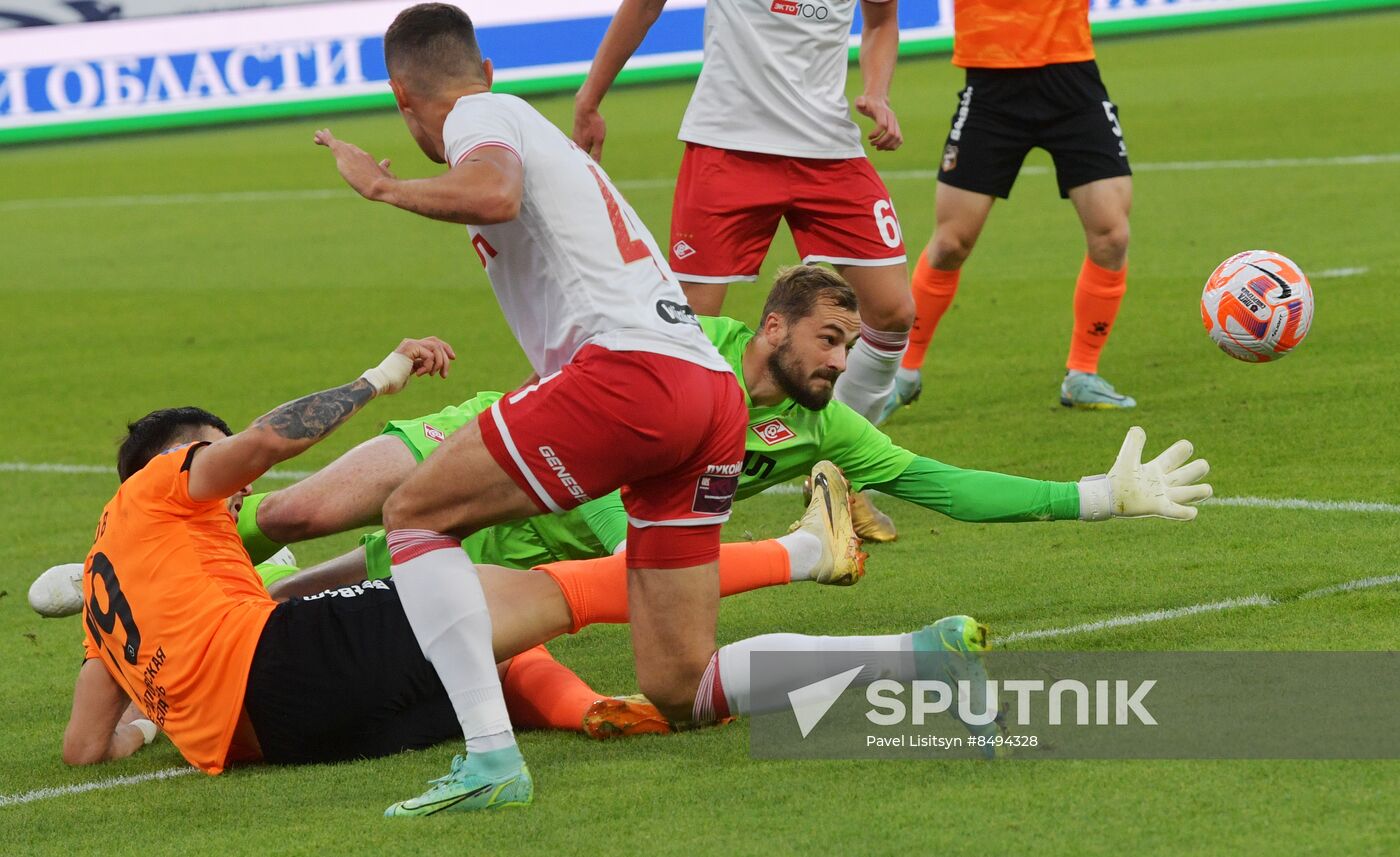 Russia Soccer Premier-League Ural - Spartak