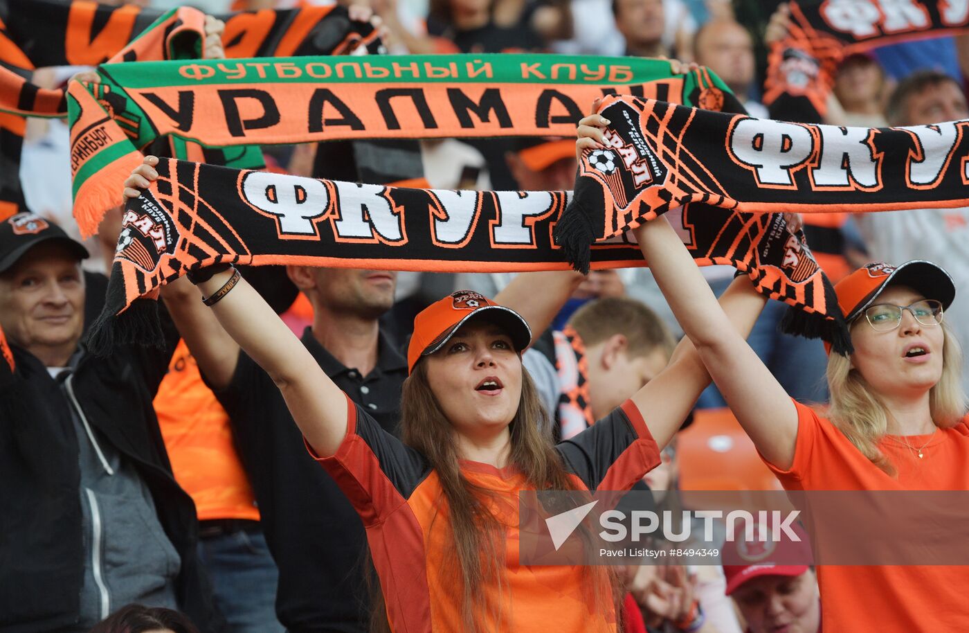 Russia Soccer Premier-League Ural - Spartak