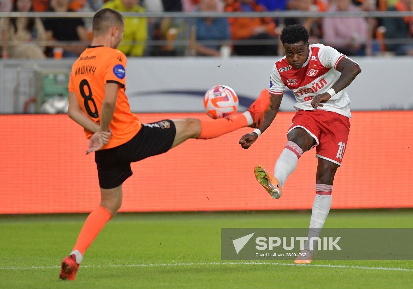 Russia Soccer Premier-League Ural - Spartak