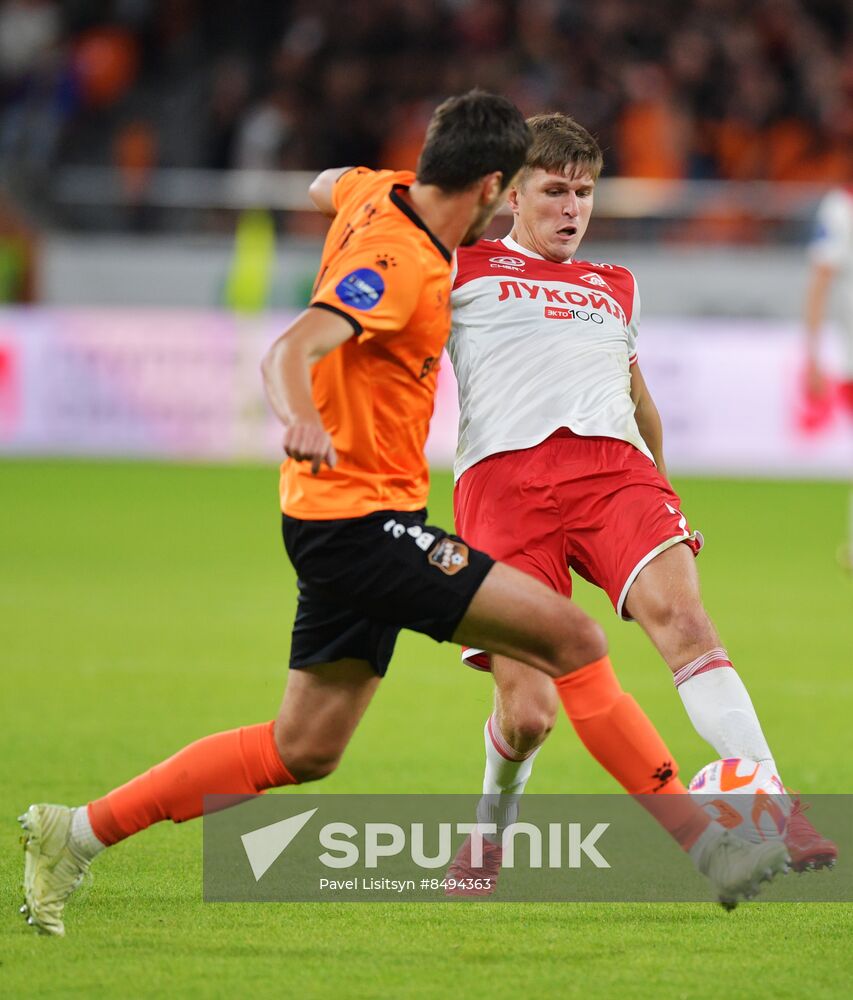 Russia Soccer Premier-League Ural - Spartak