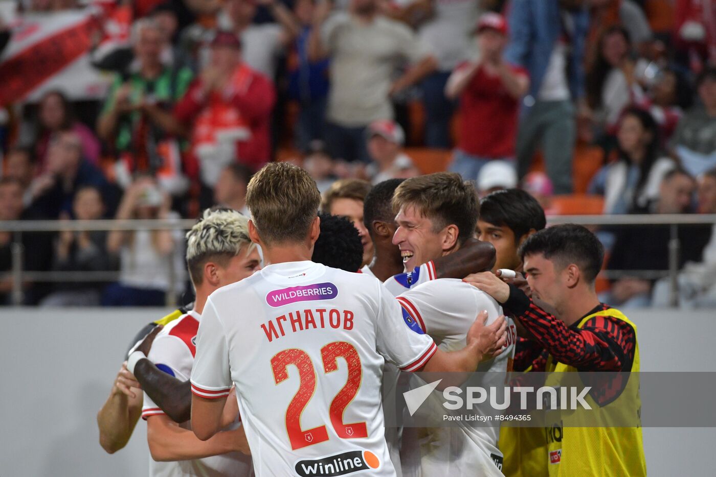 Russia Soccer Premier-League Ural - Spartak