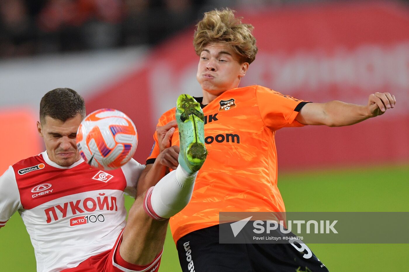 Russia Soccer Premier-League Ural - Spartak