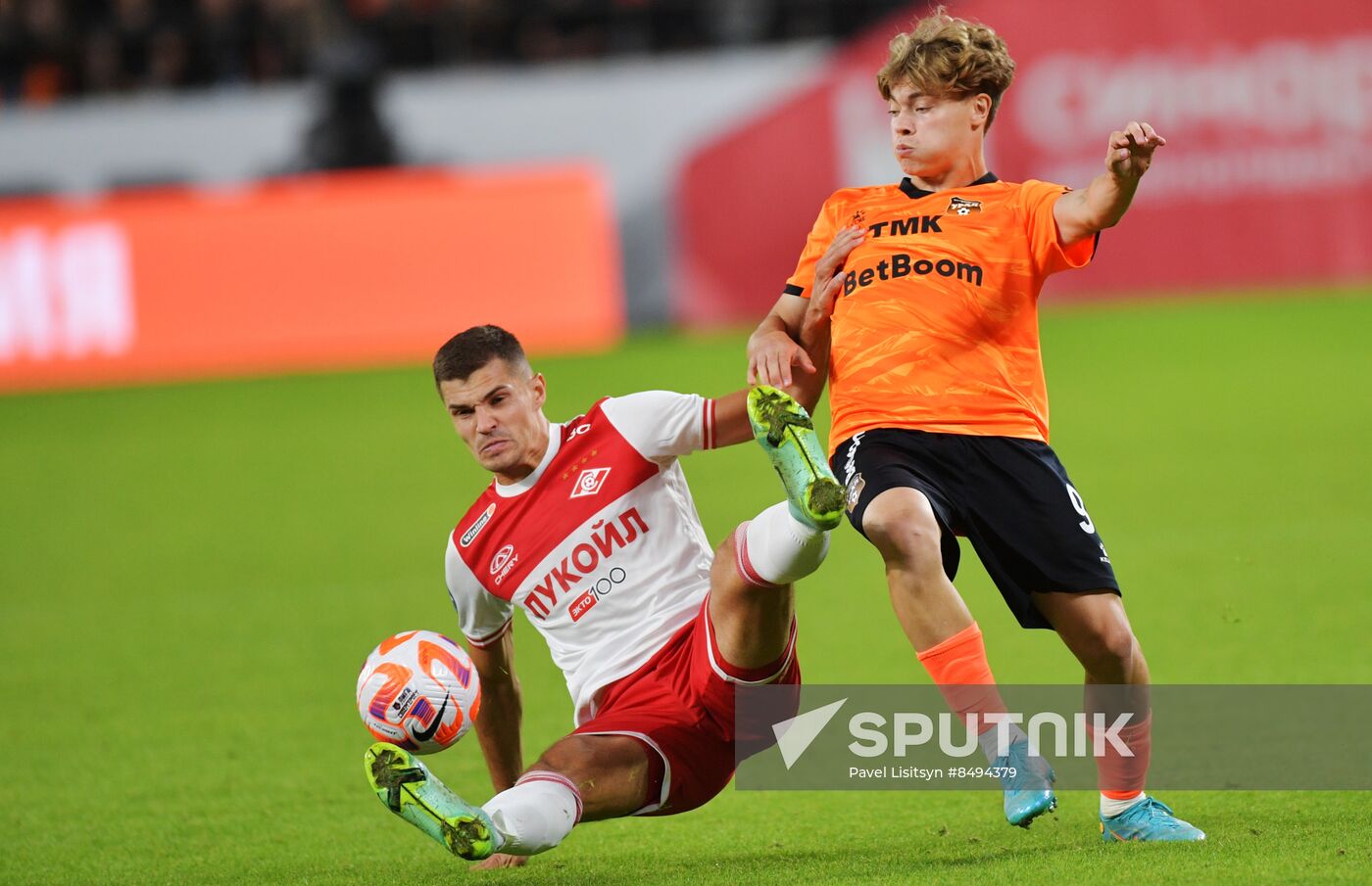 Russia Soccer Premier-League Ural - Spartak