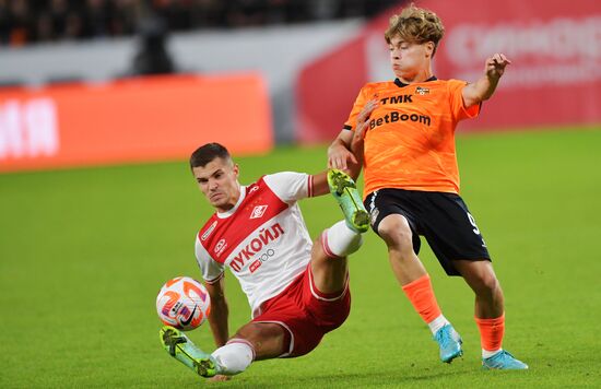 Russia Soccer Premier-League Ural - Spartak