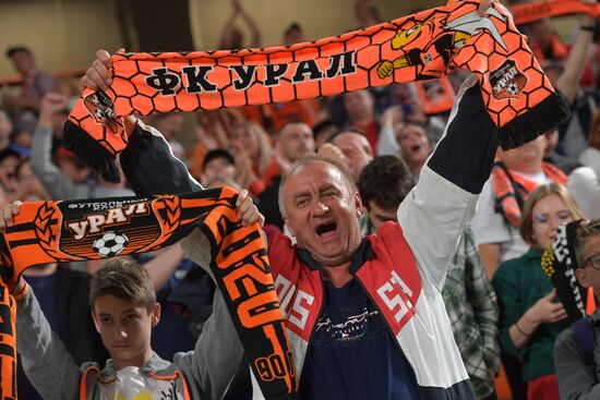 Russia Soccer Premier-League Ural - Spartak