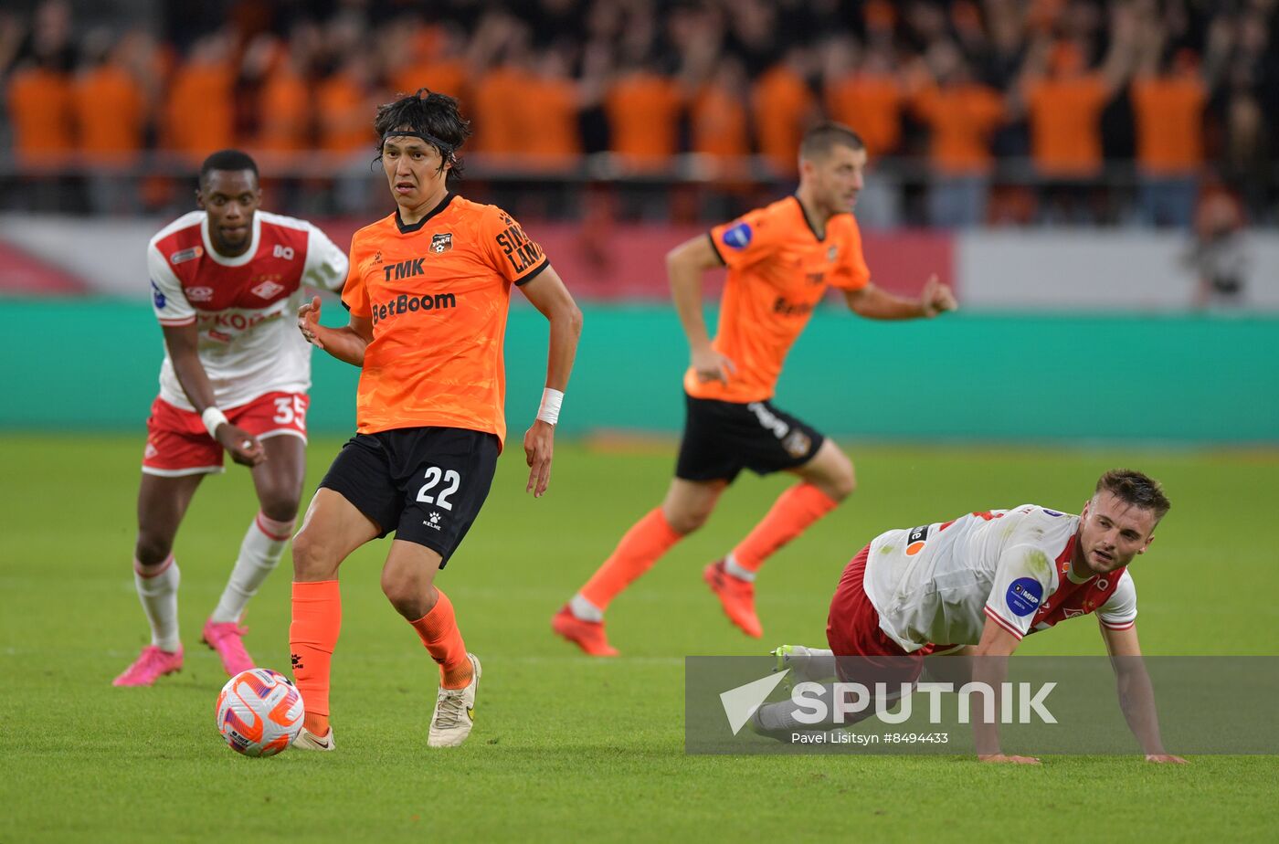 Russia Soccer Premier-League Ural - Spartak