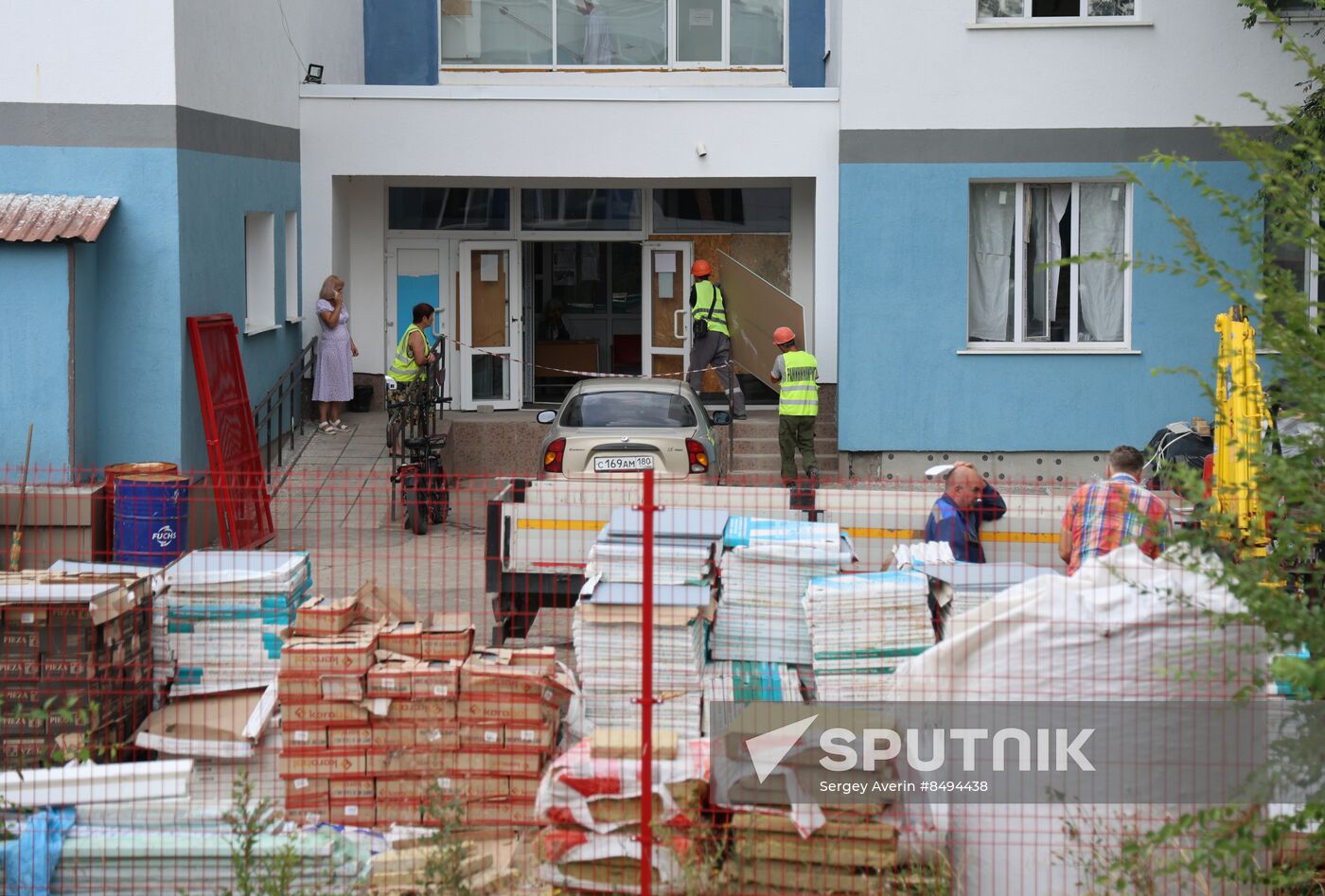 Russia DPR Hospital Construction