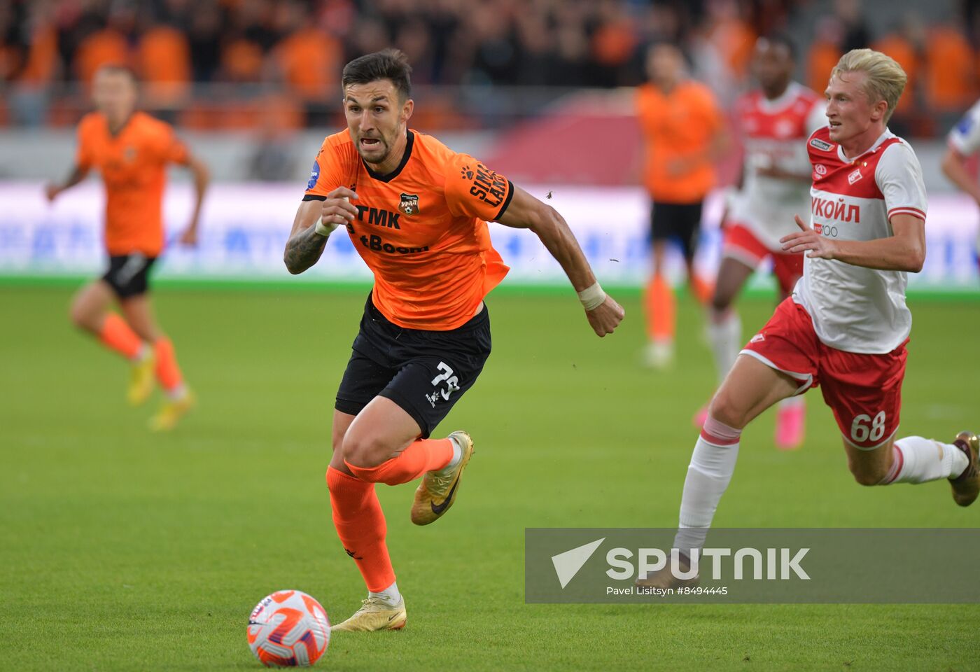 Russia Soccer Premier-League Ural - Spartak