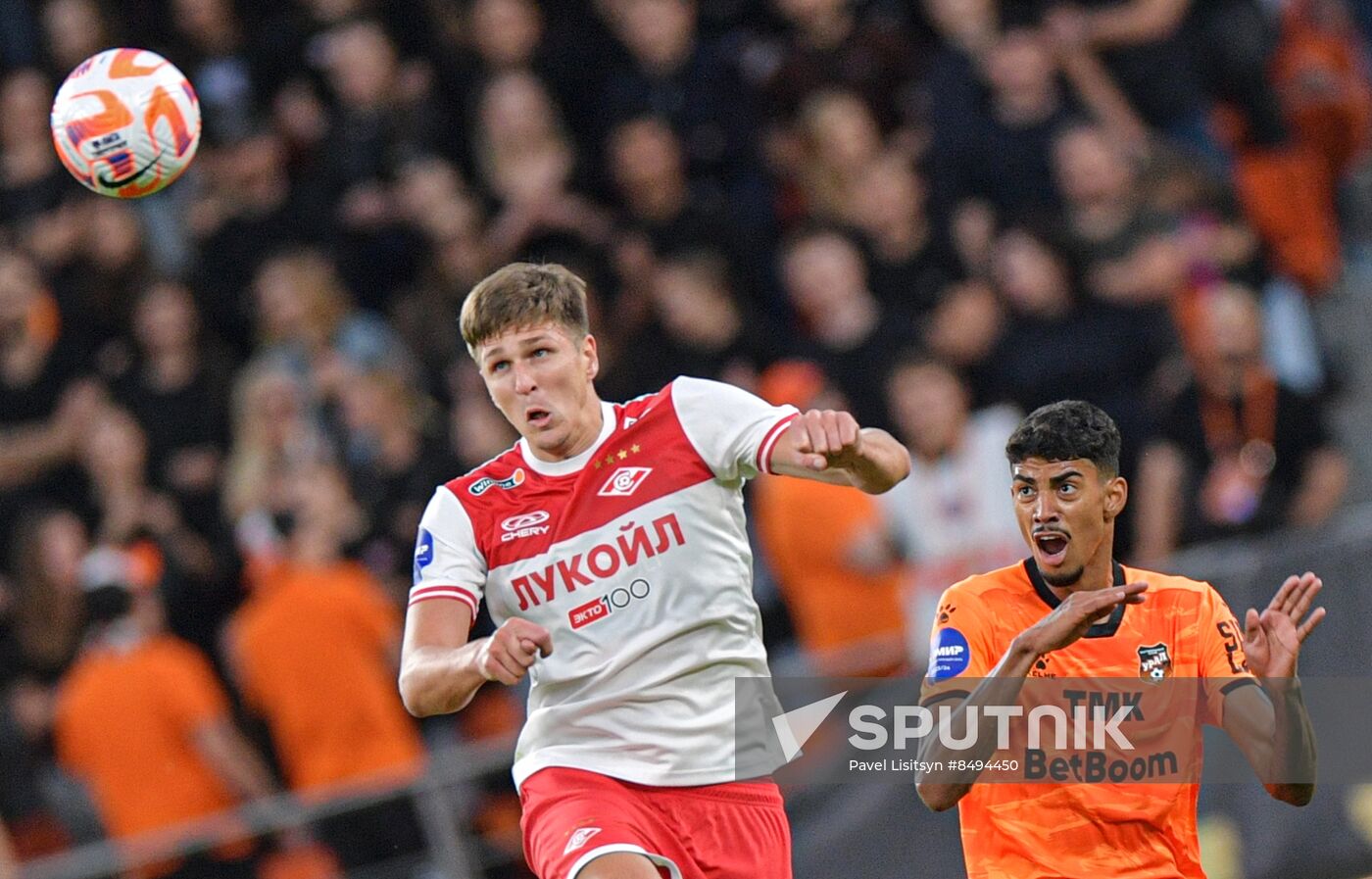 Russia Soccer Premier-League Ural - Spartak