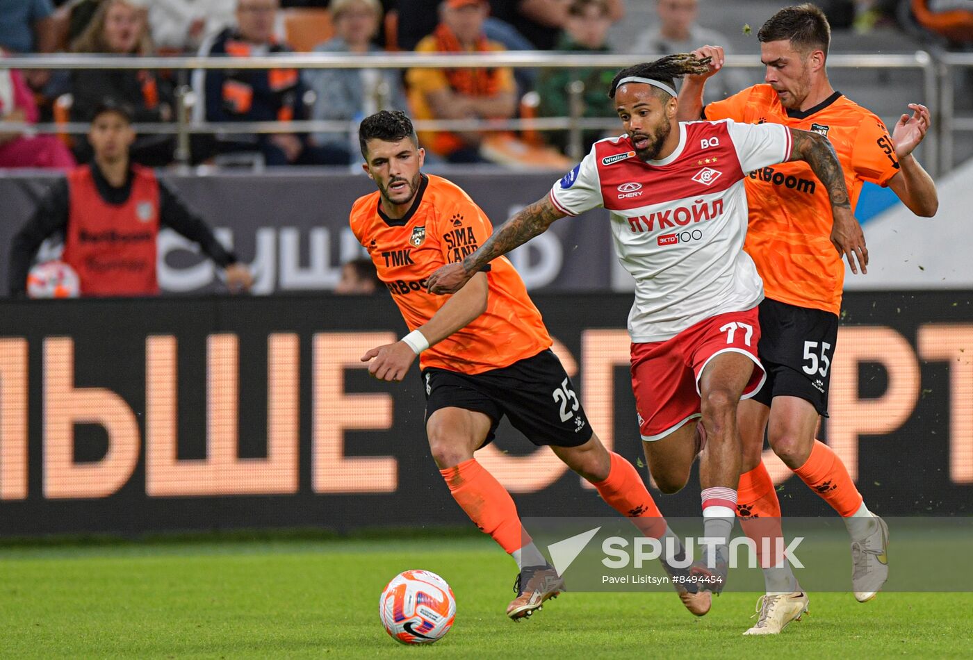 Russia Soccer Premier-League Ural - Spartak