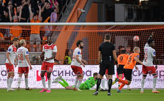 Russia Soccer Premier-League Ural - Spartak
