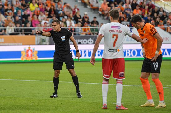 Russia Soccer Premier-League Ural - Spartak