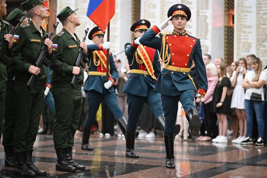 Russia Preobrazhensky Regiment Oath Taking