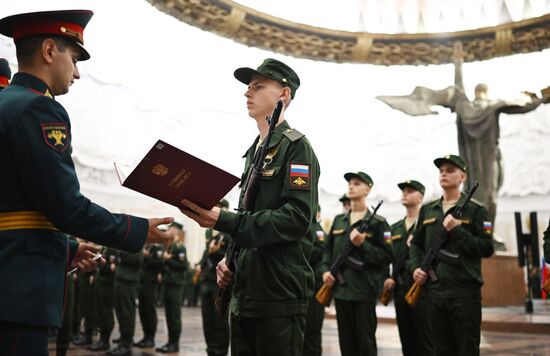 Russia Preobrazhensky Regiment Oath Taking