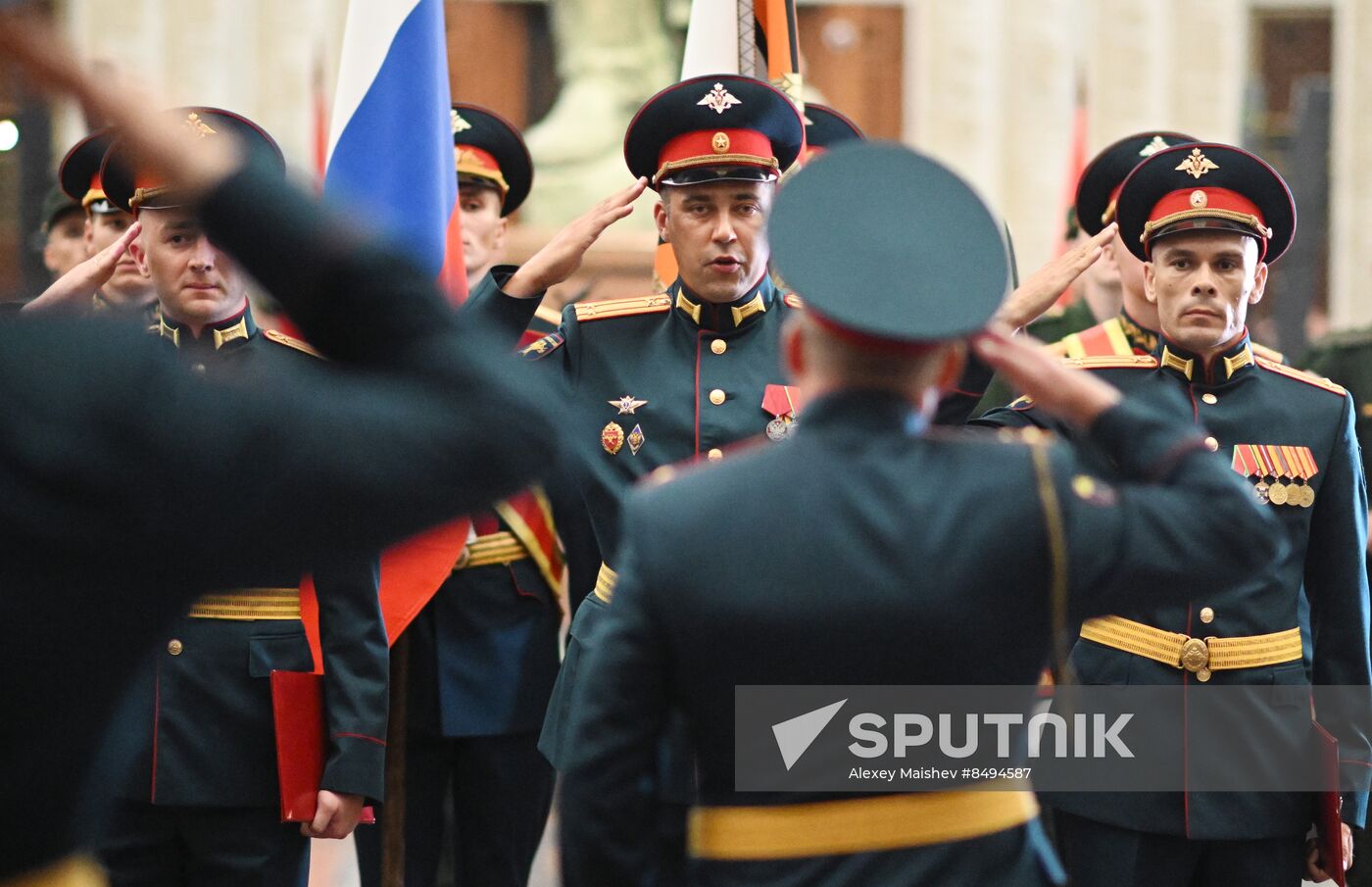 Russia Preobrazhensky Regiment Oath Taking