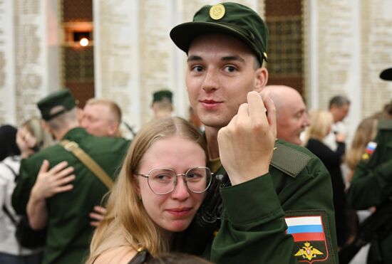 Russia Preobrazhensky Regiment Oath Taking