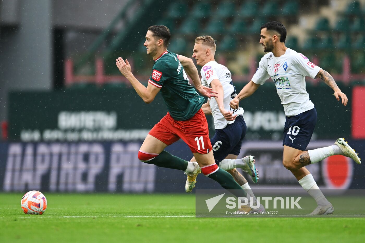 Russia Soccer Premier-League Lokomotov - Krylia Sovetov