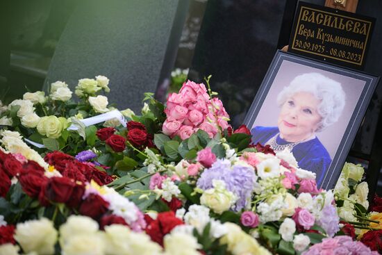 Russia Actress Vasilyeva Death