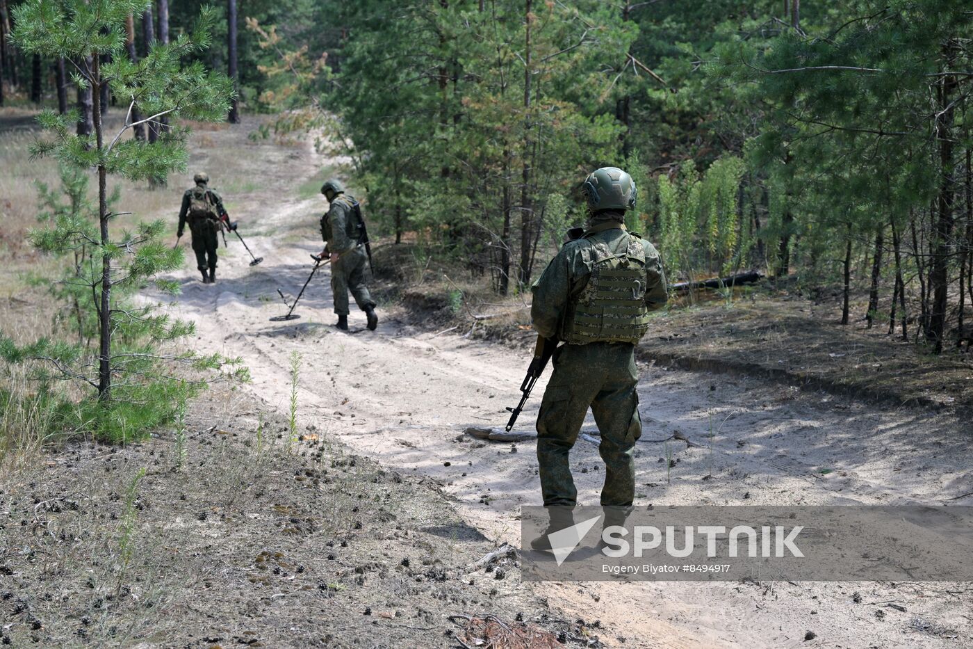 Russia Ukraine Military Operation Sappers