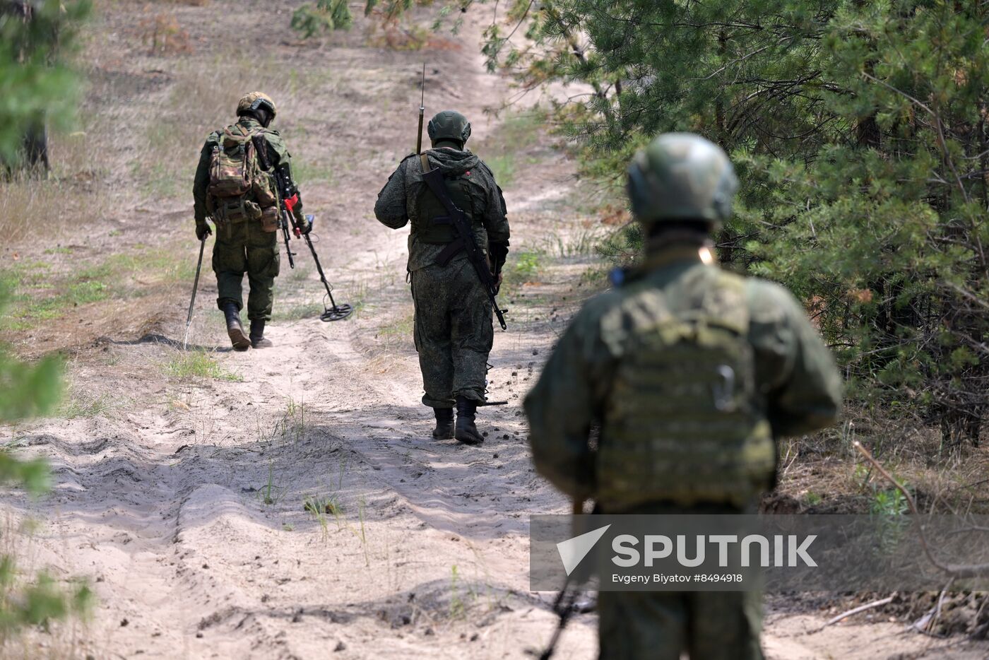 Russia Ukraine Military Operation Sappers