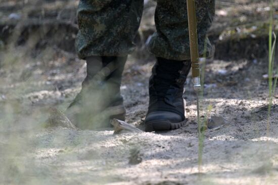 Russia Ukraine Military Operation Sappers