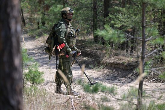 Russia Ukraine Military Operation Sappers