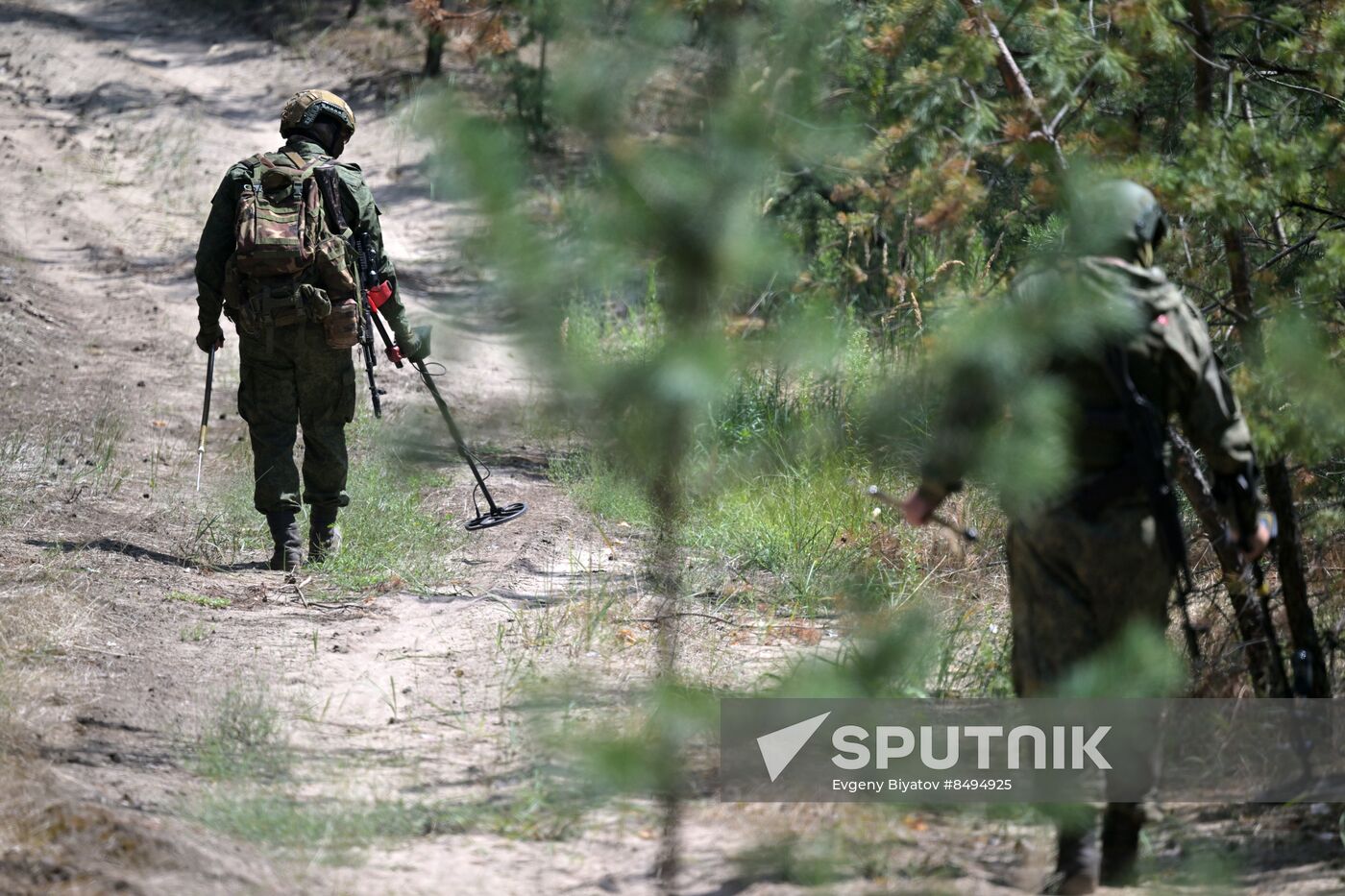 Russia Ukraine Military Operation Sappers