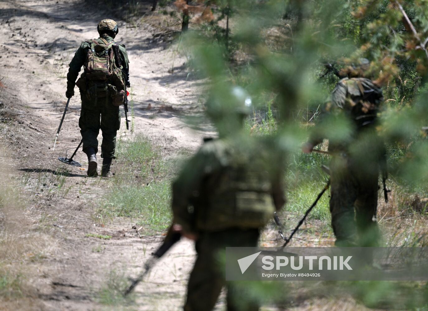 Russia Ukraine Military Operation Sappers