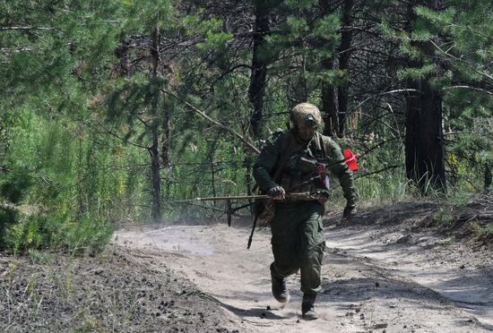 Russia Ukraine Military Operation Sappers