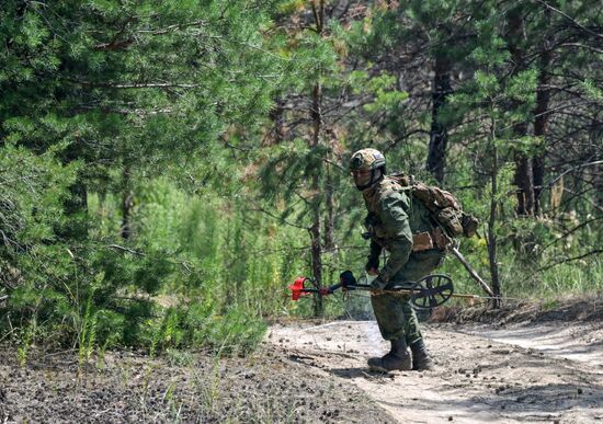 Russia Ukraine Military Operation Sappers